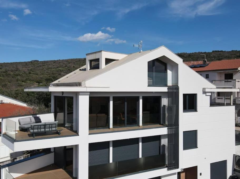 Panorama Penthouse Punat Exteriör bild